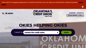 What Okcu.org website looked like in 2020 (3 years ago)