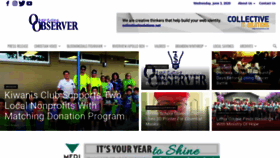 What Ospreyobserver.com website looked like in 2020 (3 years ago)