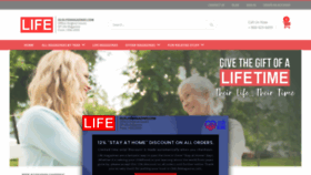 What Oldlifemagazines.com website looked like in 2020 (3 years ago)