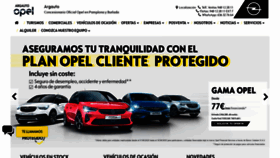 What Opelargauto.com website looked like in 2020 (3 years ago)