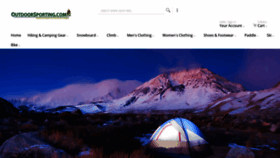 What Outdoorsporting.com website looked like in 2020 (3 years ago)