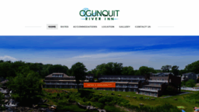 What Ogunquitriverinn.com website looked like in 2020 (3 years ago)