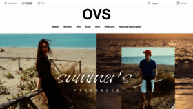 What Ovsfashion.com website looked like in 2020 (3 years ago)