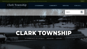 What Ourclark.com website looked like in 2020 (3 years ago)