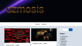 What Ozmosis.org website looked like in 2020 (3 years ago)