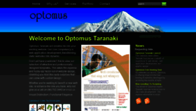 What Optomus.com website looked like in 2020 (3 years ago)