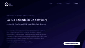 What Odoo-italia.net website looked like in 2020 (3 years ago)