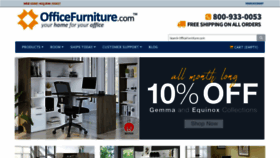 What Officefurniture.com website looked like in 2020 (3 years ago)