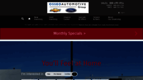 What Osseoauto.com website looked like in 2020 (3 years ago)