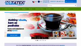 What Olzatex.cz website looked like in 2020 (3 years ago)