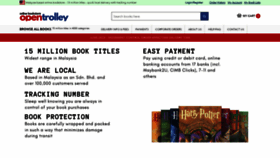 What Opentrolley.com.my website looked like in 2020 (3 years ago)