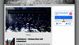 What Opernair.at website looked like in 2020 (3 years ago)