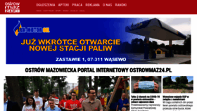 What Ostrowmaz24.tv website looked like in 2020 (3 years ago)