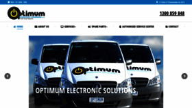 What Optimumesolutions.com.au website looked like in 2020 (3 years ago)