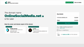 What Onlinesocialmedia.net website looked like in 2020 (3 years ago)