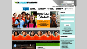 What Okcollegestart.org website looked like in 2020 (3 years ago)