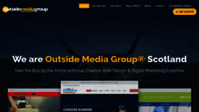 What Outsidemediagroup.co.uk website looked like in 2020 (3 years ago)