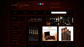 What Onlinecigarshop.com website looked like in 2020 (3 years ago)