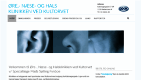 What Oereklinikken-kultorvet.dk website looked like in 2020 (3 years ago)