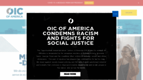 What Oicofamerica.org website looked like in 2020 (3 years ago)