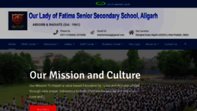 What Ourladyfatima.org website looked like in 2020 (3 years ago)