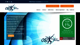 What Osipt.com website looked like in 2020 (3 years ago)