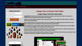 What Omegla.org website looked like in 2020 (3 years ago)