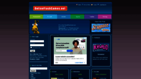 What Onlineflashgames.net website looked like in 2020 (3 years ago)