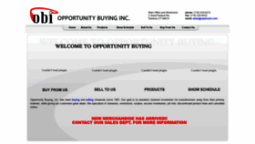 What Opportunitybuying.com website looked like in 2020 (3 years ago)