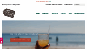 What O-lijf.com website looked like in 2020 (4 years ago)