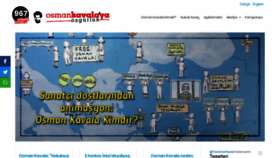 What Osmankavala.org website looked like in 2020 (3 years ago)