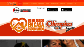 What Olimpicaladorada.com website looked like in 2020 (3 years ago)