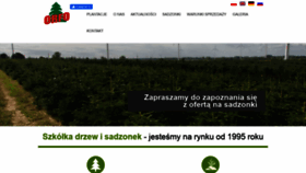 What Orfo.pl website looked like in 2020 (3 years ago)