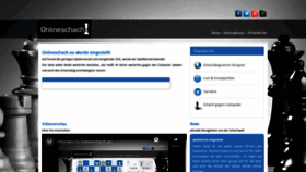 What Onlineschach.eu website looked like in 2020 (3 years ago)