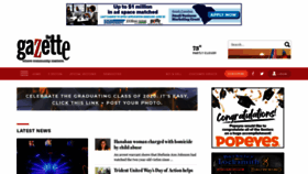What Ourgazette.com website looked like in 2020 (3 years ago)