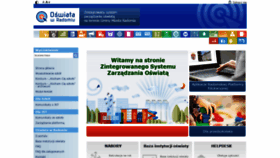 What Oswiatawradomiu.pl website looked like in 2020 (3 years ago)