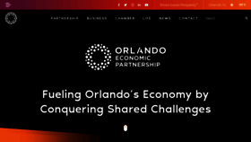 What Orlando.org website looked like in 2020 (3 years ago)
