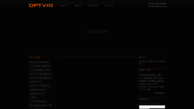 What Optvio.com website looked like in 2020 (3 years ago)