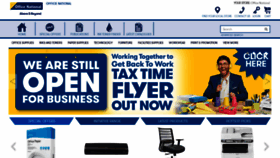 What Officenational.com.au website looked like in 2020 (3 years ago)