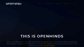 What Openmindsresources.com website looked like in 2020 (3 years ago)