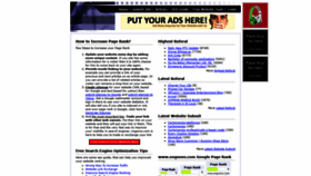 What Ongsono.com website looked like in 2020 (3 years ago)