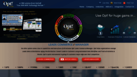 What Optsoft.com website looked like in 2020 (3 years ago)