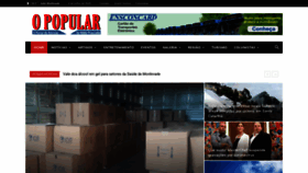 What Opopularjm.com.br website looked like in 2020 (3 years ago)