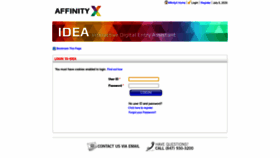What Orders.affinityexpress.com website looked like in 2020 (3 years ago)