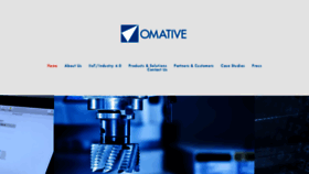 What Omative.com website looked like in 2020 (3 years ago)