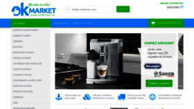 What Okmarket.sk website looked like in 2020 (3 years ago)