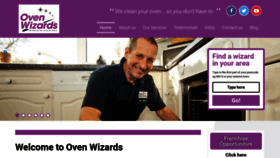 What Ovenwizards.com website looked like in 2020 (3 years ago)