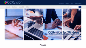 What Ocrvision.com website looked like in 2020 (3 years ago)