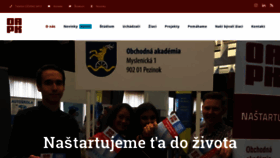 What Oapk.sk website looked like in 2020 (3 years ago)