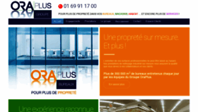 What Ora-plus.com website looked like in 2020 (3 years ago)